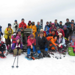 スノーシュー体験三平山登山ツアーを開催しました