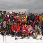 スノーシュー体験三平山登山ツアーを開催しました