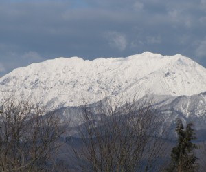 大山南の壁全景