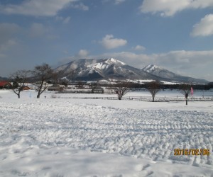 会場から見た上蒜山