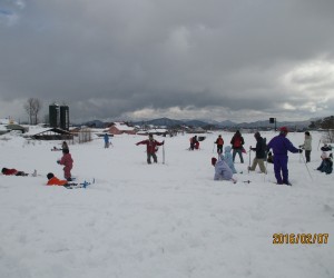 雪恋祭り2日目　雪に遊ぶ