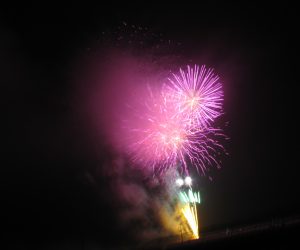 15 日　蒜山の花火