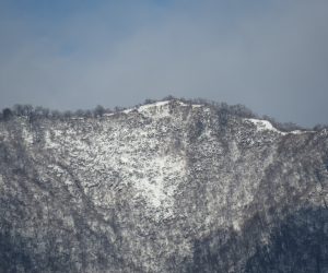 12 /25  上蒜山山頂付近