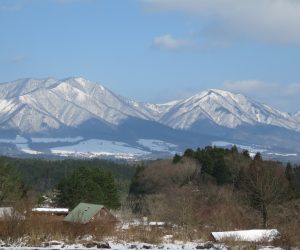 1/1   蒜山三座 茅部神社より