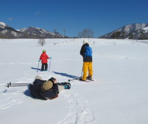 2/4  雪恋祭りスノーシュー無料体験