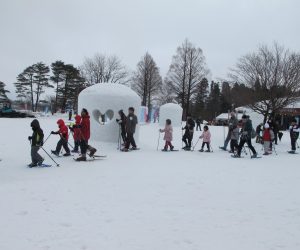 蒜山雪恋祭り　③いざ出発！