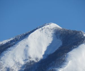 １/26 上蒜山山頂付近　白樺の丘より