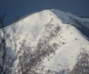 １/31 上蒜山8合目付近