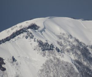 2/15  中蒜山山頂  塩釜より撮影