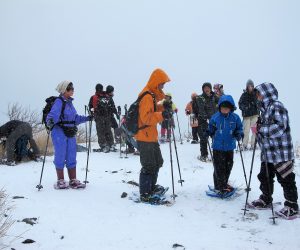 2/26 スノーシュウ三平山登山（山頂）