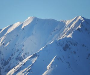 2/28　大山（剣が峰、1729m）（槍が峰1692m） 茅部野より