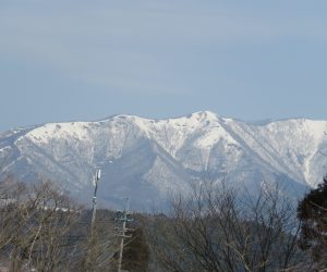 3月29日　上蒜山残雪