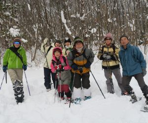 1/28 中蒜山山麓（塩釜冷泉）スノーシュウハイクガイド