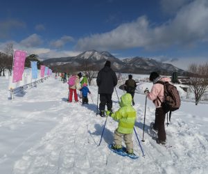 雪恋祭り2月3日　④5歳の子も頑張って歩ききりました。