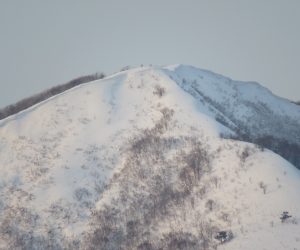 1/31 上蒜山8合目付近