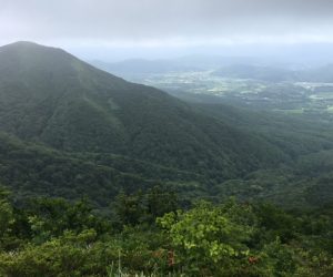 上蒜山より