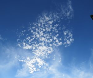 7/8　大雨の後の空