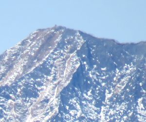 11/16 大山初雪