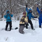 【ツアーレポート】中蒜山山麓スノーシューハイキングを開催しました