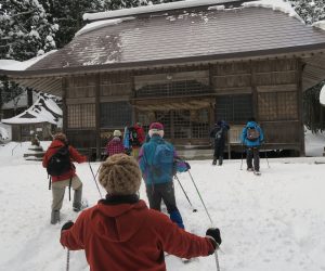 1/27　ガイドクラブのスノーシュウ研修会