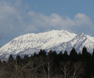 ４/3　大山雪化粧